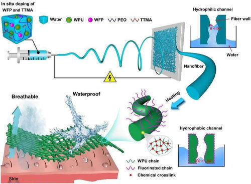 綠色溶劑型納米纖維防水透濕材料取得新進(jìn)展，開啟納米材料研發(fā)新篇章